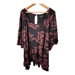 Tanoa Hawaii NWT Babydoll Tunic 4X